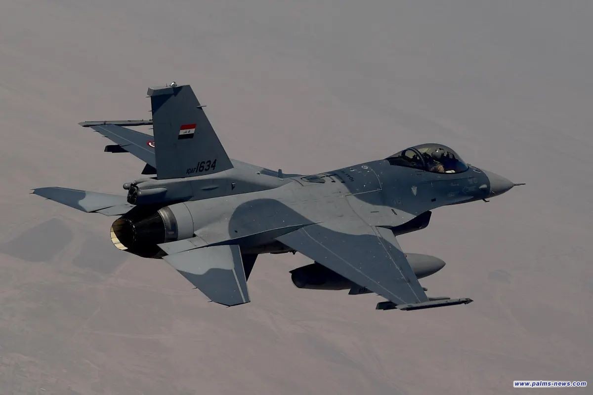 مقتل مجموعة إرهابية بضربة لطائرات F-16 في وادي الشاي