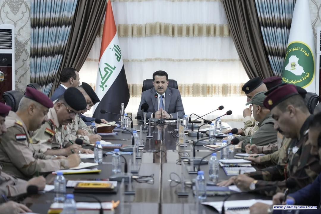 السوداني يوجّه باعتماد التكنولوجيا لضبط أمن نينوى وتأمين حدود المحافظة بالكامل