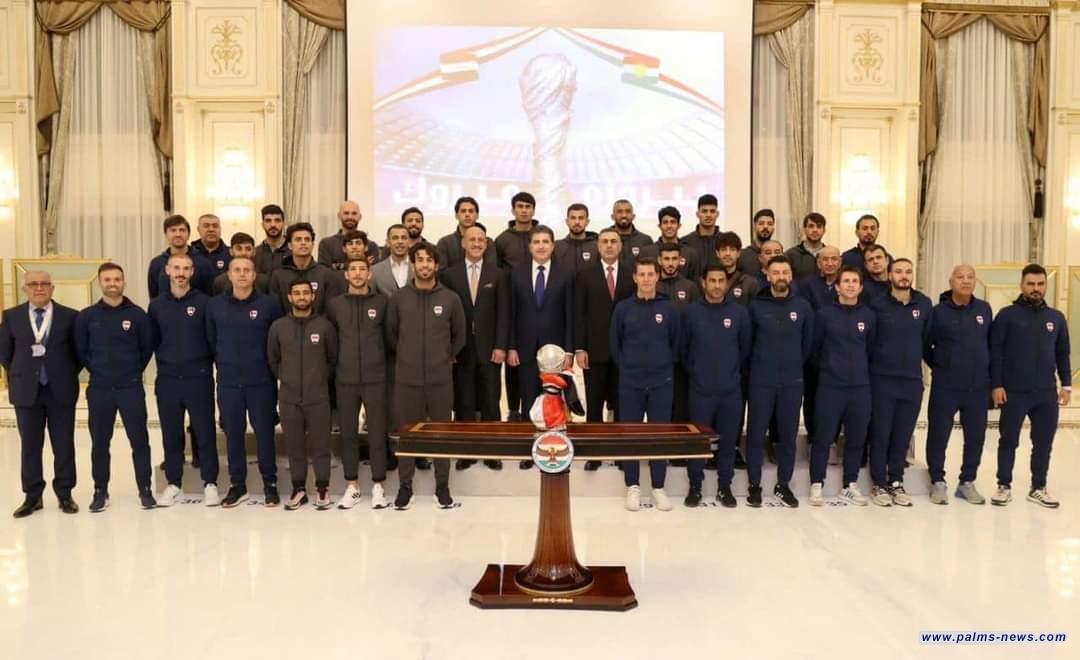 بارزاني المنتخب عكس الصورة الحقيقية عن العراق