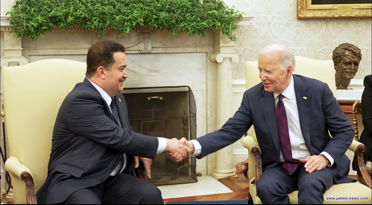 رئيس مجلس الوزراء يلتقي الرئيس الأمريكي السيد جوزيف بايدن في البيت الأبيض