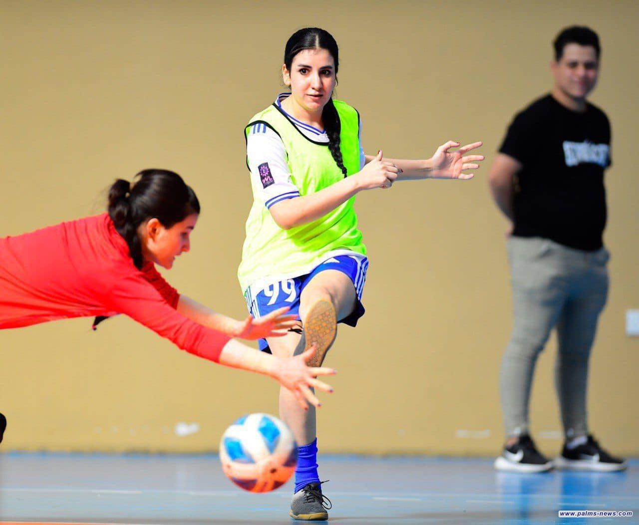 اتحاد الكرة يواصل اختبارات لاعبات الوطني لصالات السيدات