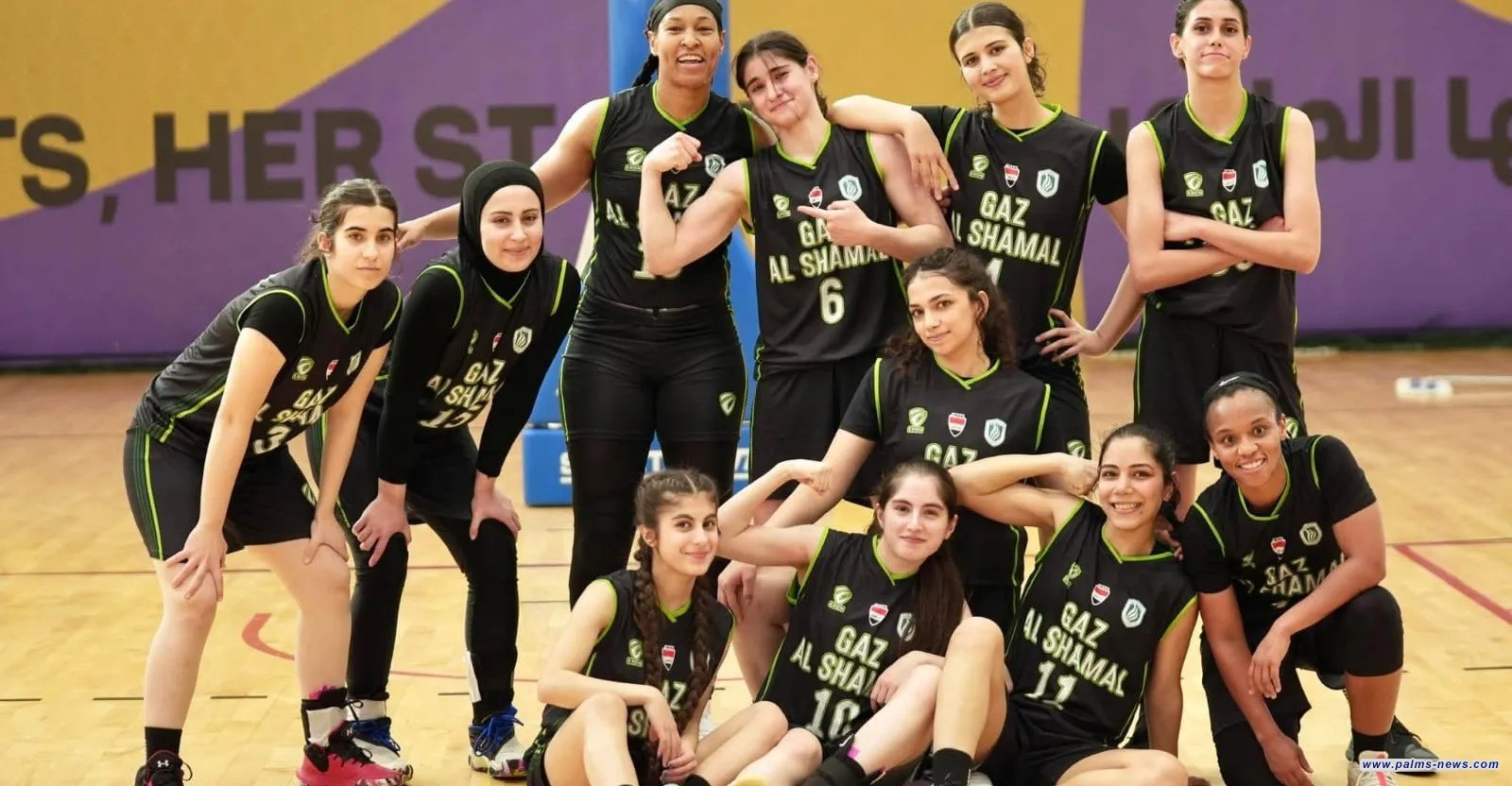 سلة سيدات غاز الشمال تحقق فوزها الثاني توالياً في الامارات