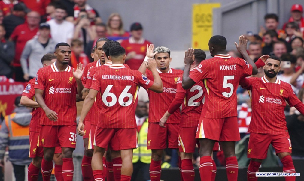 ليفربول يتغلب على بورنموث ويرتقي صدارة الدوري الإنجليزي