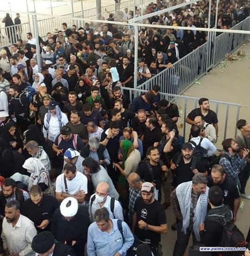 معبر المنذرية يستقبل 50 ألف زائر إيراني في 24 ساعة