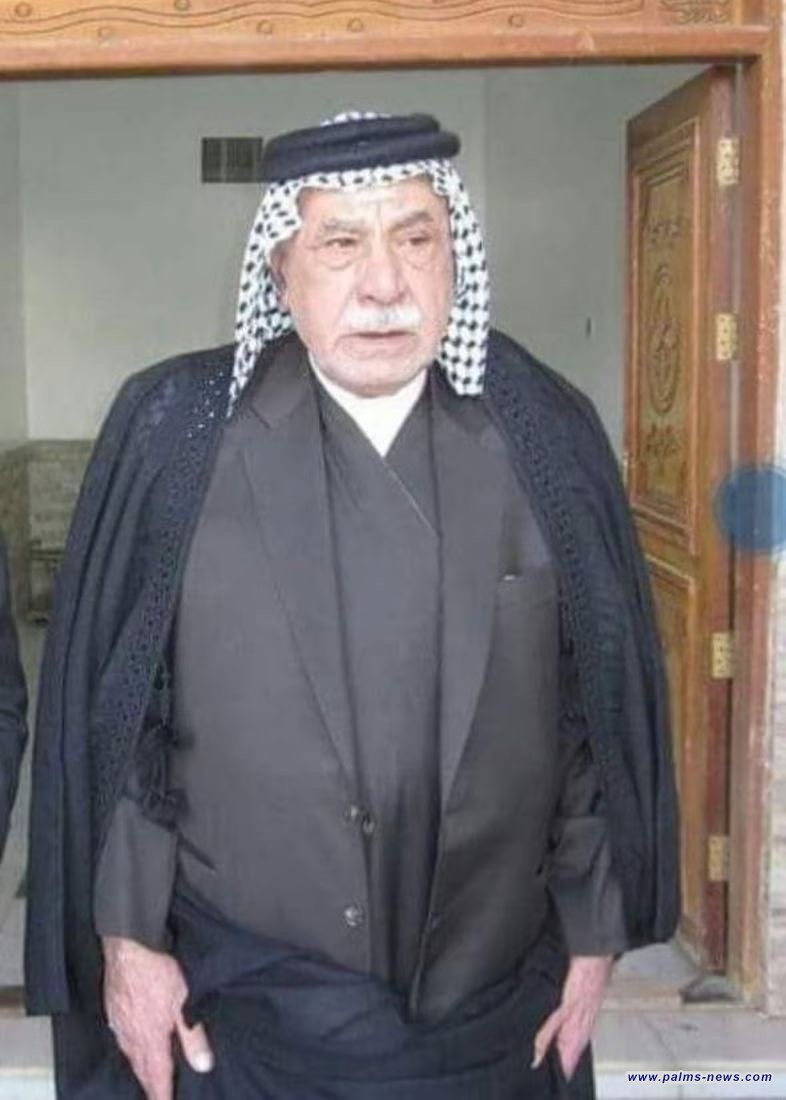 بعد محمد حسين عليوي الناصرية تودع أحد كبار شيوخ خفاجة غالب آل منهل