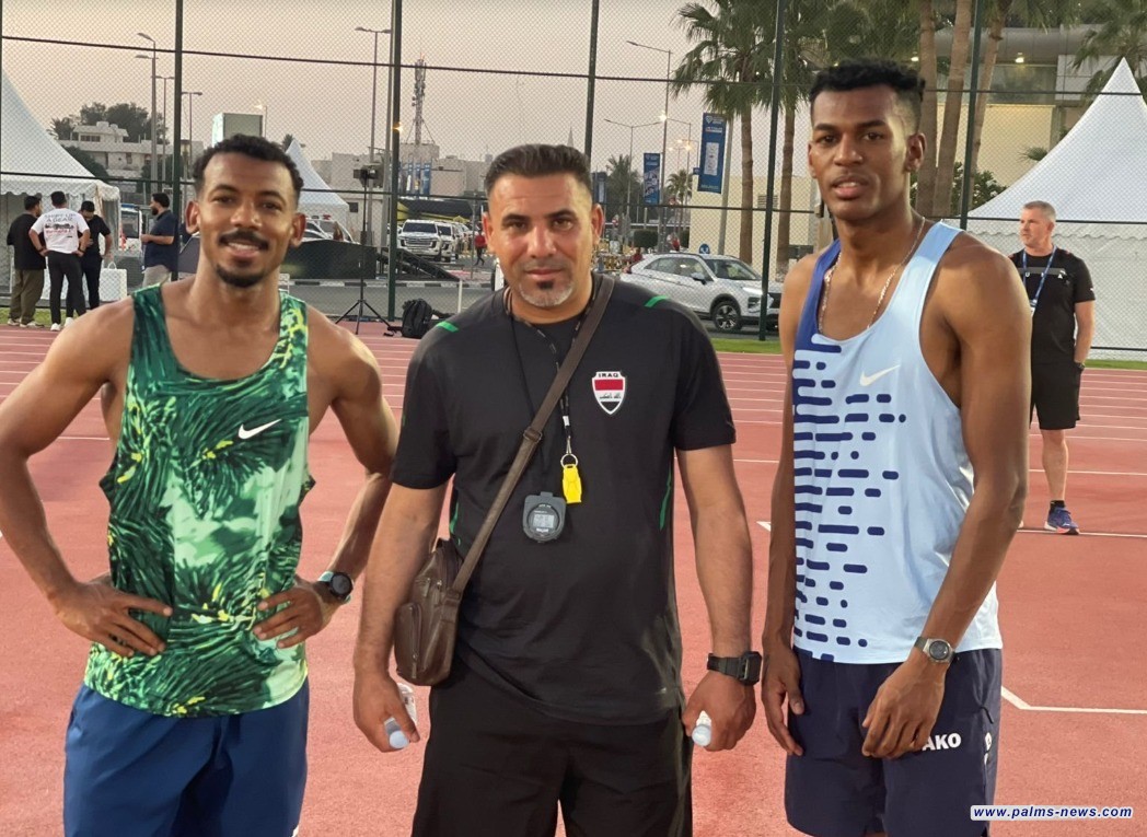 نتائج متميزة للاعبي منتخبنا الوطني في غرب آسيا لألعاب القوى