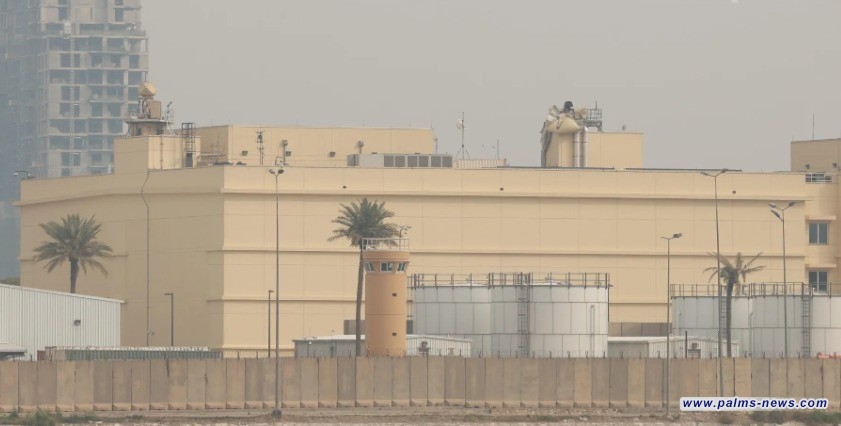 تدمير منظومة اتصالات فضائية بالهجوم المستهدف للسفارة الأميركية في بغداد