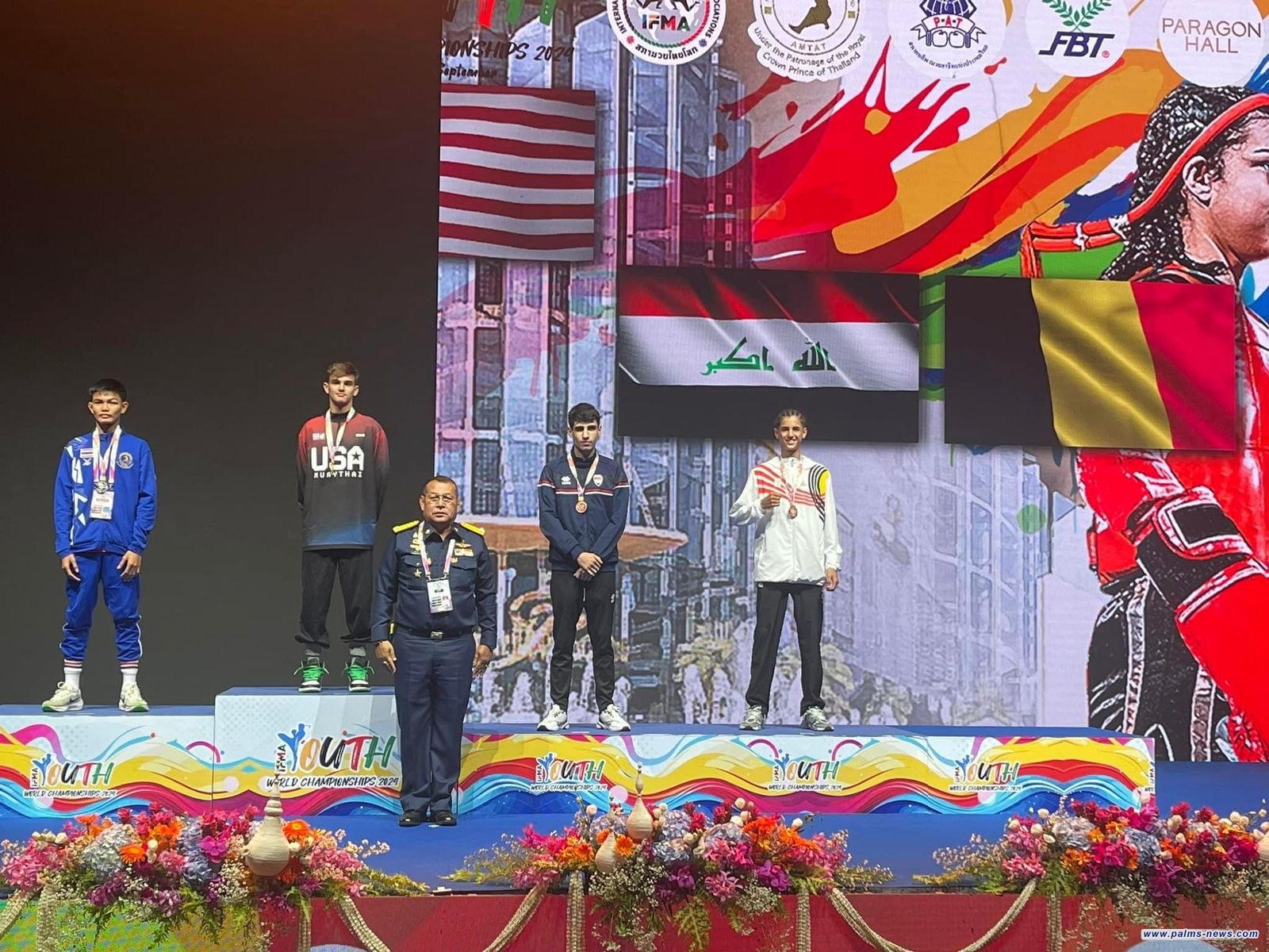 العراق يحصد (14) وساماً منوعاً في بطولة العالم للمواي تاي
