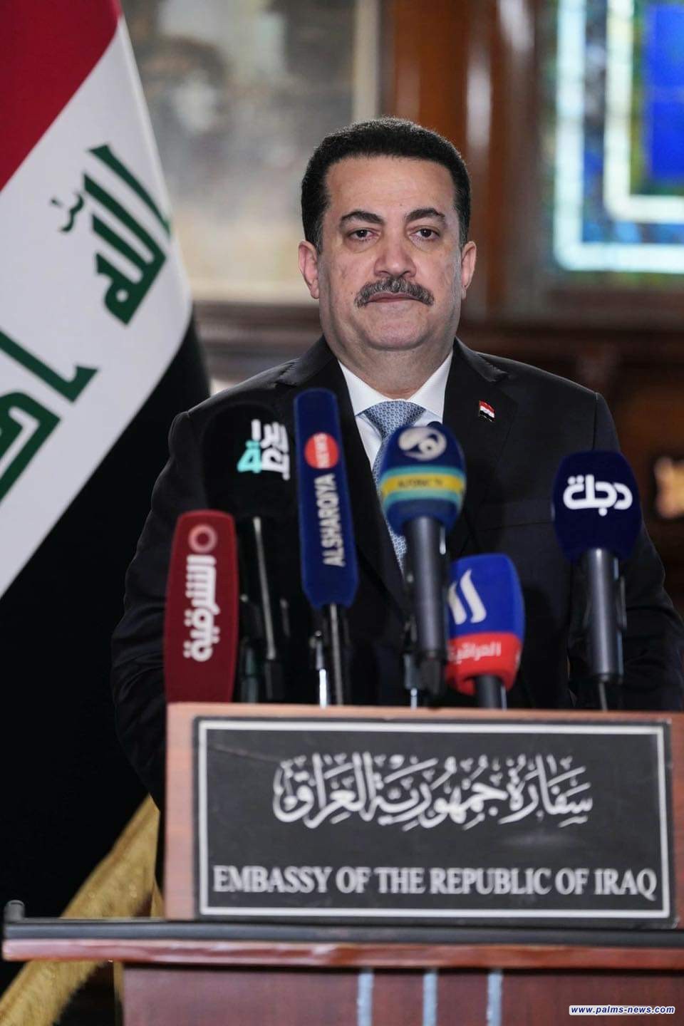 السوداني يوجّه السفارة العراقية في واشنطن بمتابعة جميع الملفات والتفاهمات مع الولايات المتحدة
