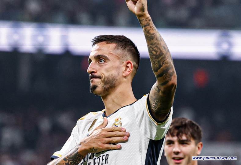 خوسيلو يعادل رقم أسطورتين في ريال مدريد