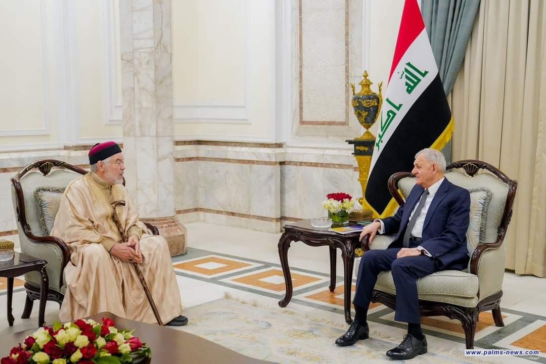الرئيس العراقي يستقبل المفكر التونسي محمد التيجاني
