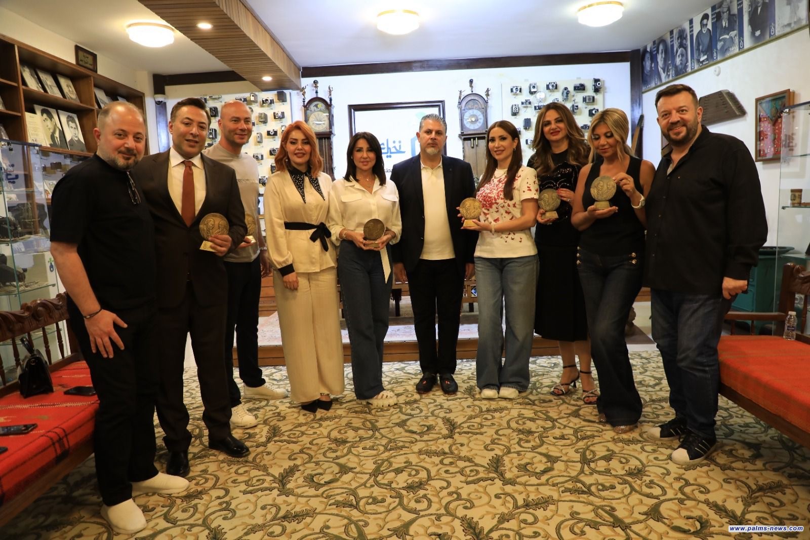 نجومٌ وإعلاميون عرب تحت ظلال نخيل عراقي