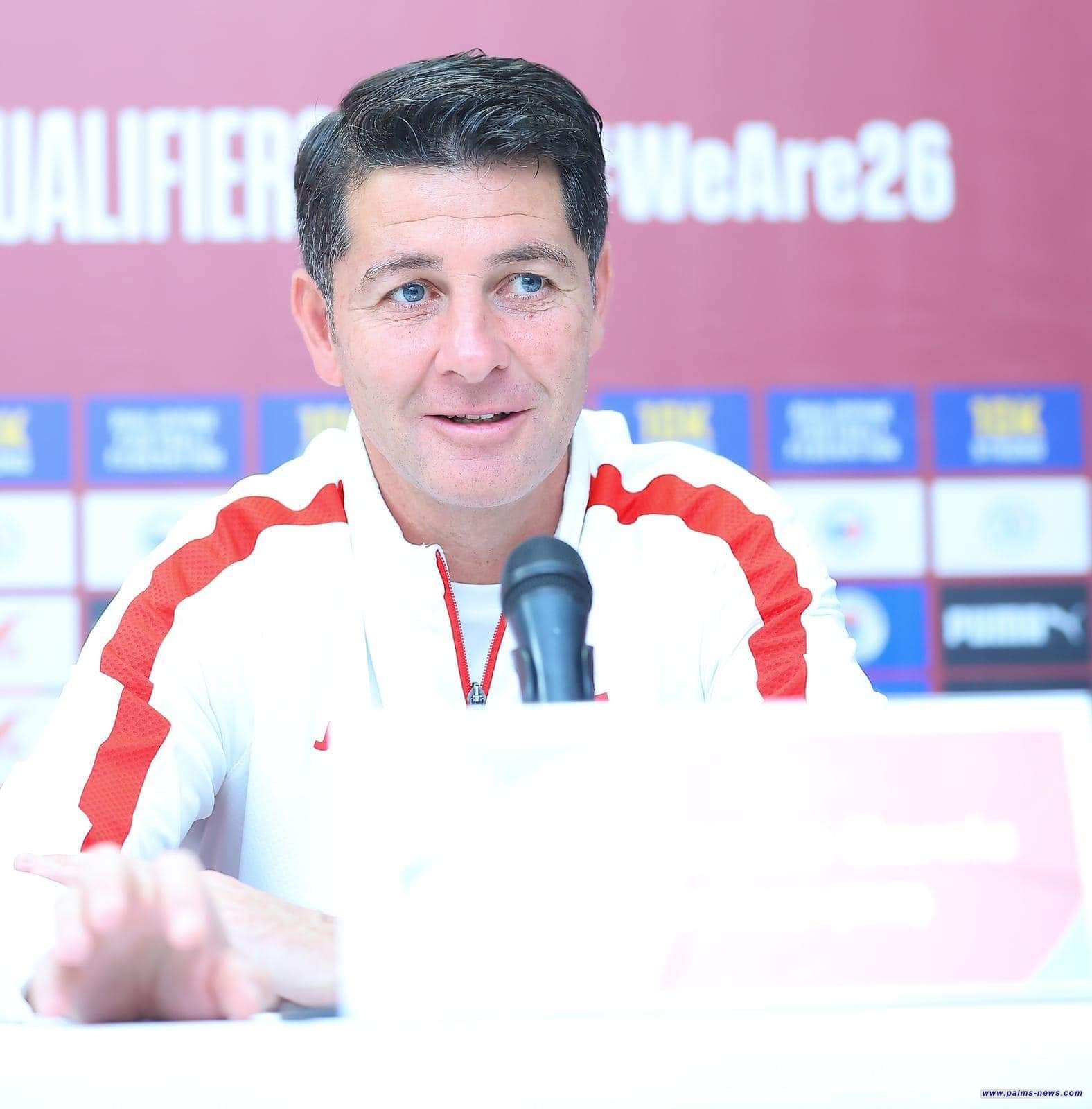 كاساس : ما يُقلقنا هو أرضية ملعب الاصطناعي قبل مواجهة الفلبين