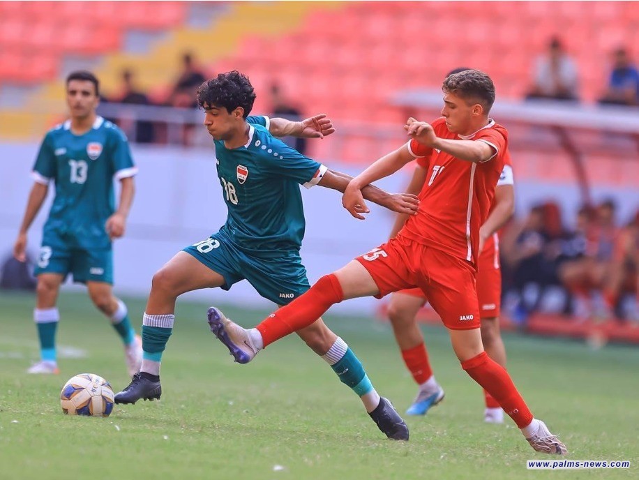 منتخبنا للناشئين يتغلب على سوريا تحضيرا لتصفيات آسيا