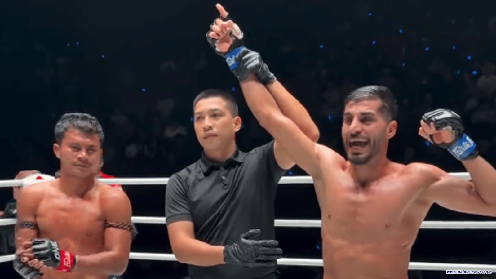 اللاعب إياد البدر ينال بطولة المواي تاي بتايلند