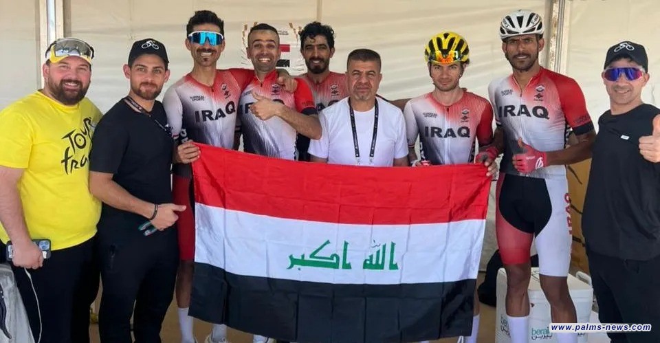 الدراج أحمد عبد الأمير يحصد الوسام الذهبي في بطولة آسيا للدراجات