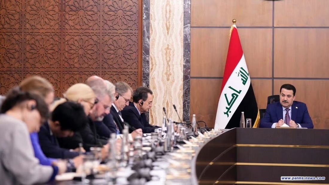 رئيس الوزراء العراقي يبحث مع سفراء دول IECG أولويات التنمية وإصلاحات الحكومة المصرفية