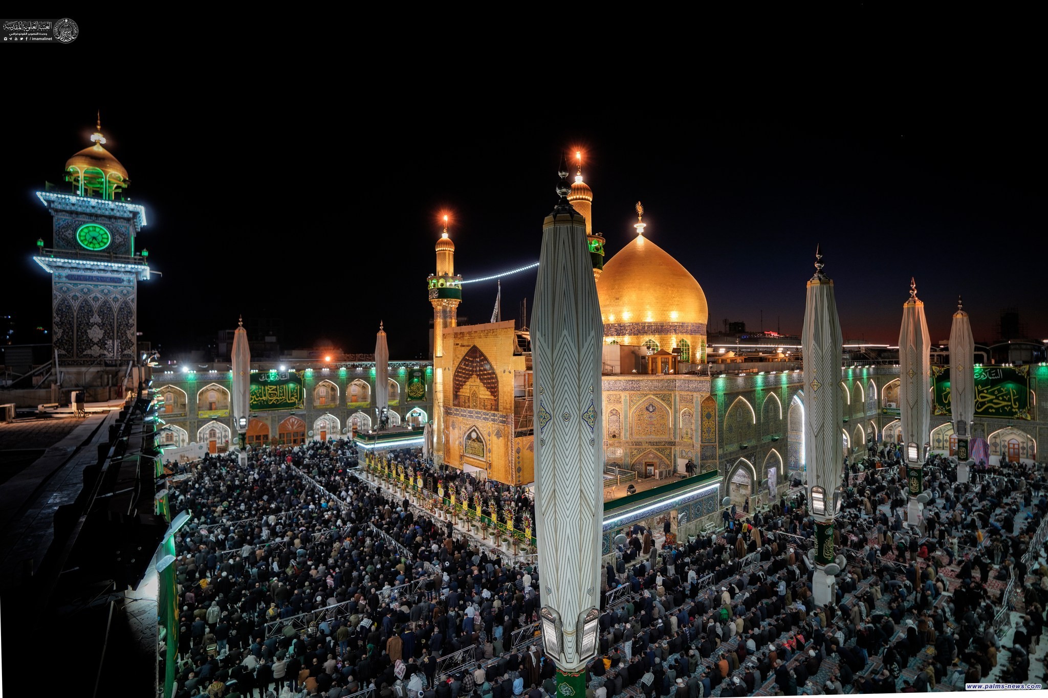 شرطة النجف تعلن نجاح الخطة الأمنية لذكرى المبعث النبوي