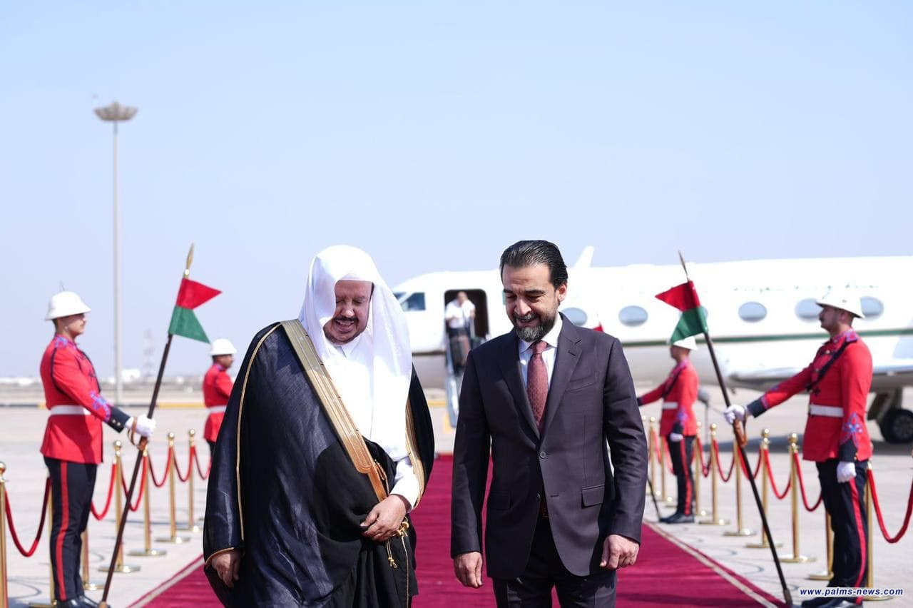 الحلبوسي يستقبل رئيس مجلس الشورى السعودي