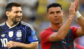 حدث استثنائي.. ميسي ورونالدو يجتمعان في فريق واحد
