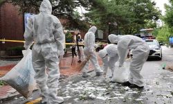 نفايات كورية شمالية تصل حتى  مقر الرئاسة بكوريا الجنوبية