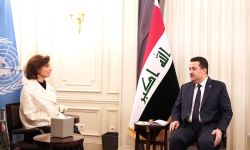 السوداني يلتقي في مقرّ إقامته بالعاصمة باريس مديرة منظمة اليونسكو