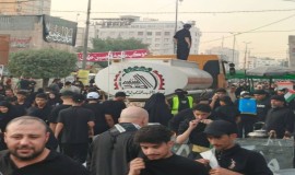 الحشد الشعبي يسند المواكب بأكثر من 30 مليون لتر ماء خلال الزيارة الأربعينية