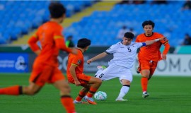 منتخبنا الأولمبي يتعادل مع نظيره الصيني في افتتاح مشواره بكأس آسيا