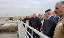 الموارد المائية تبدأ حملة إزالة التجاوزات والترسبات الطينية من جسر مشاة الكريعات