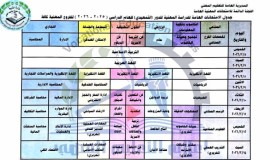 التربية تعلن جدول الامتحانات التمهيدية للعام الدراسي 2025_2026 للفروع المهنية كافة