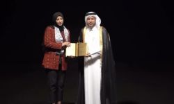 الكاتبة الفلسطينية رولا غانم تفوزُ بجائزة كتارا وتهدي فوزهَا لمؤسسة نخيل عراقي