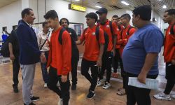 منتخب شباب اليمن يصل البصرة لإقامة معسكر تدريبي