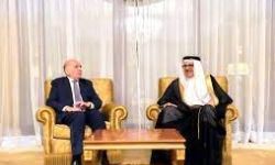 وزير الخارجيَّة فؤاد حسين يلتقي بنظيره البحرينيّ عبد اللطيف الزيّاني