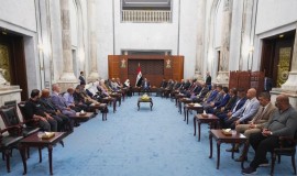 السوداني يشارك المسنين من نزلاء دارَي الرشاد والصليخ مأدبة إفطار رمضان