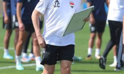 المنتخب العراقي يكثف تدريباته قبل مواجهة اليابان