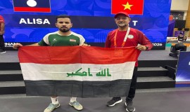 علي جليل يقود التيك بول العراقي إلى نصف نهائي آسياد ناغويا