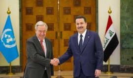 السوداني يطلق اسم "الأمم المتحدة" على أحد شوارع العاصمة بغداد