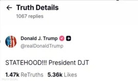 من كلمة واحدة.. منشور ترامب الغامض يثير التكهنات