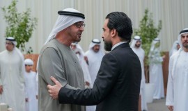 صور..رئيس مجلس النواب محمد الحلبوسي يعزي رئيس دولة الإمارات بوفاة شقيقه سعيد بن زايد آل نهيان  في أبو ظبي