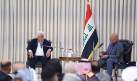 الفياض: 110 مقرات للحشد تعرضت للقصف.. ونينوى قد تكون أكثر أمناً من بغداد