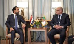 رئيس مجلس النواب يلتقي نظيره الجزائري