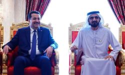 محمد بن راشد آل مكتوم يستقبل السوداني في دبي