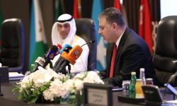 وزير الإعلام الكويتي يشكر أبو الهيل على حضوره للكويت لرئاسة إجتماعات المكتب التنفيذي لوزراء الاعلام العرب