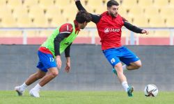 المتتخب العراقي يكثف تدريباته لمواجهه روسيا ودياً