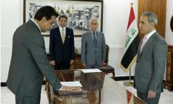 عضو مجلس المفوضين في المفوضية العليا المستقلة للأنتخابات  يؤدي اليمين القانونية