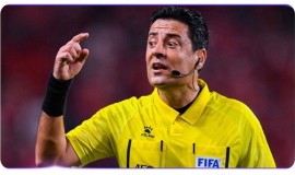 الحكم الإيراني علي رضا  "أنا نادم بسبب أيمن حسين وقراري كان انفعالياً وأطلب من الجمهور العراقي أن يسامحني"