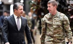 بارزاني وفاول يؤكدان أهمية حفظ الأمن والاستقرار في العراق