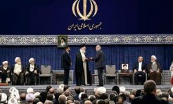 بدء مراسم مصادقة خامنئي على رئاسة بزشكيان