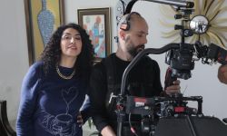 الفنانة فاطمة أبو هارون لنخيل عراقي: شخصية مديحة في مسلسل "خان الذهب"  قريبة من شخصيتي الحقيقية