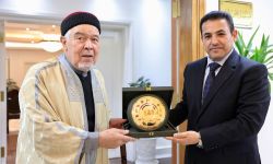 قاسم الاعرجي يستقبل المفكر الإسلامي محمد التيجاني